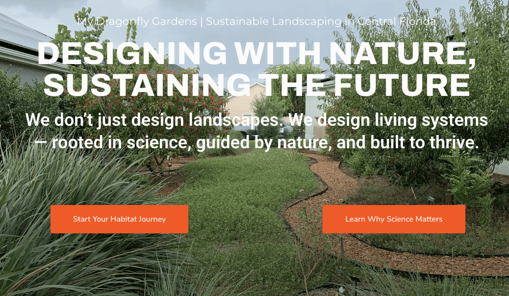 My Dragonfly Gardens Homepage